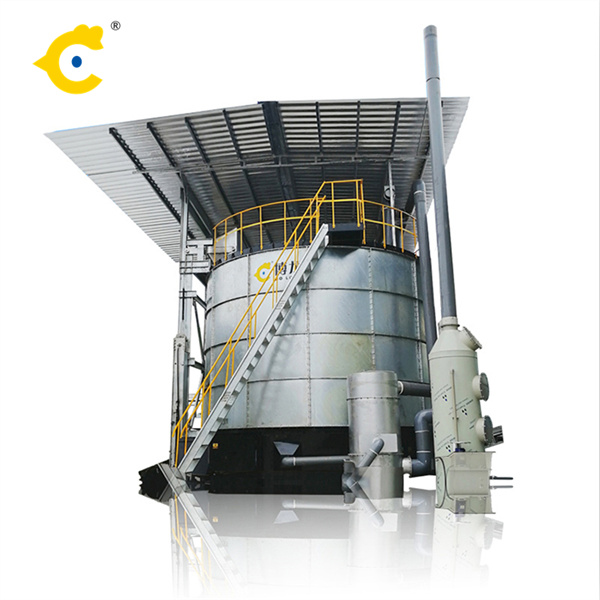 industrial compost machine for pig manure